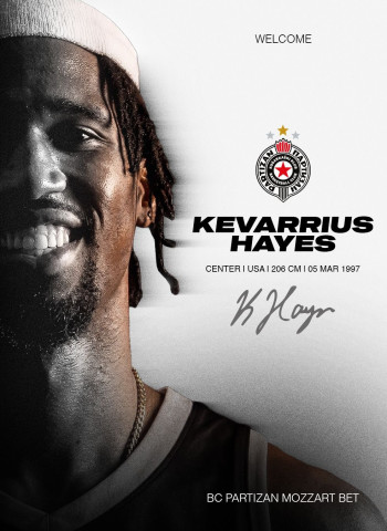 El Partizan refuerza su juego interior con Kevarrius Hayes