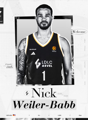 ASVEL ficha a Nick Weiler-Babb para reforzar su nuevo proyecto