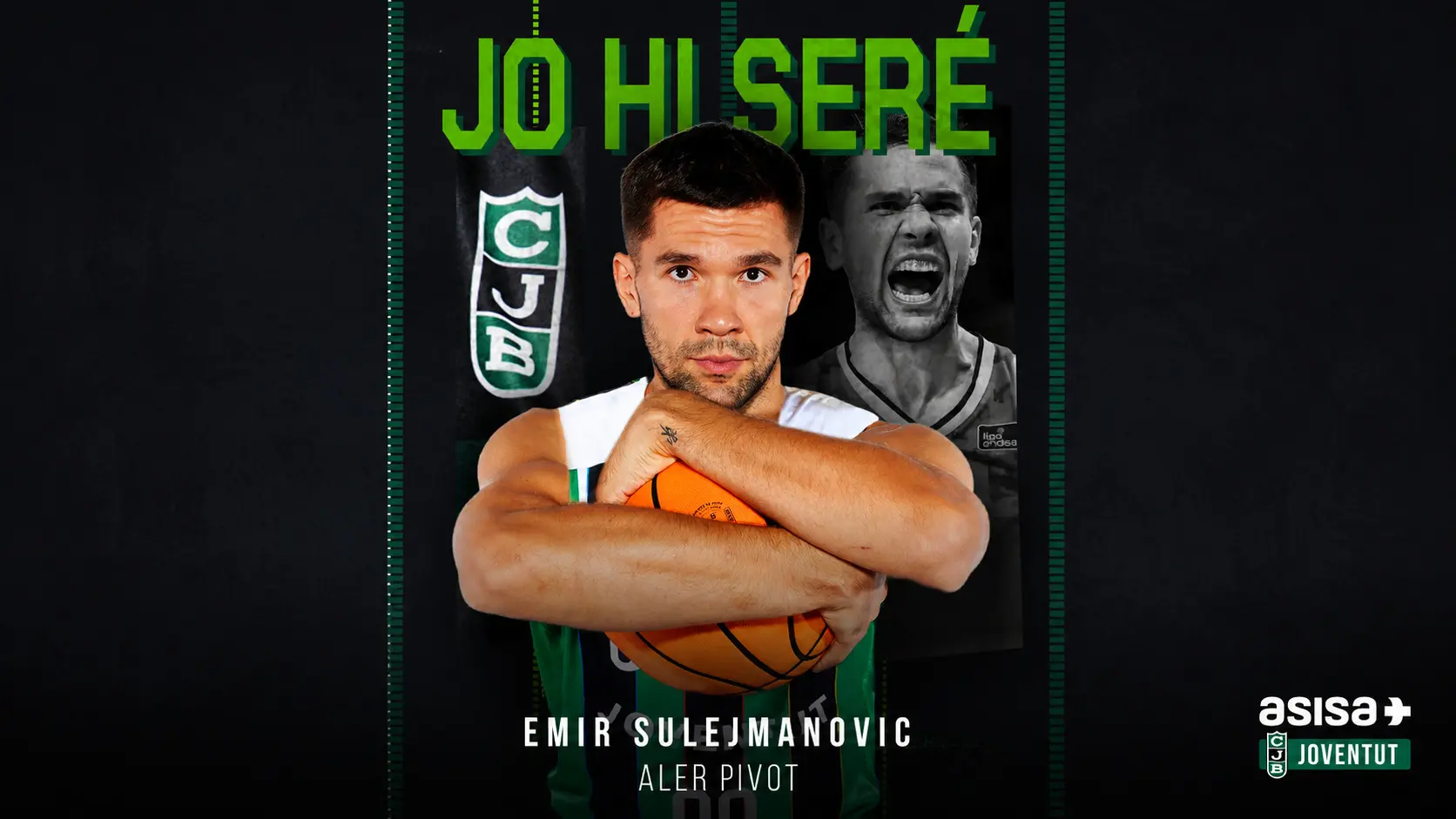 Emir Sulejmanovic, carácter, energía y rebote para Asisa Joventut