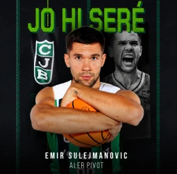 Emir Sulejmanovic, carácter, energía y rebote para Asisa Joventut