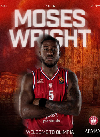Moses Wright ficha por el Olimpia Milan tras explotar en Zalgiris