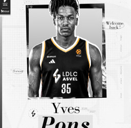 Yves Pons regresa al ASVEL Villeurbanne