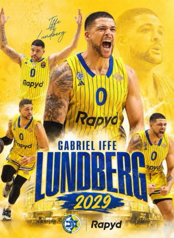 Maccabi Tel Aviv blinda a Iffe Lundberg hasta 2029