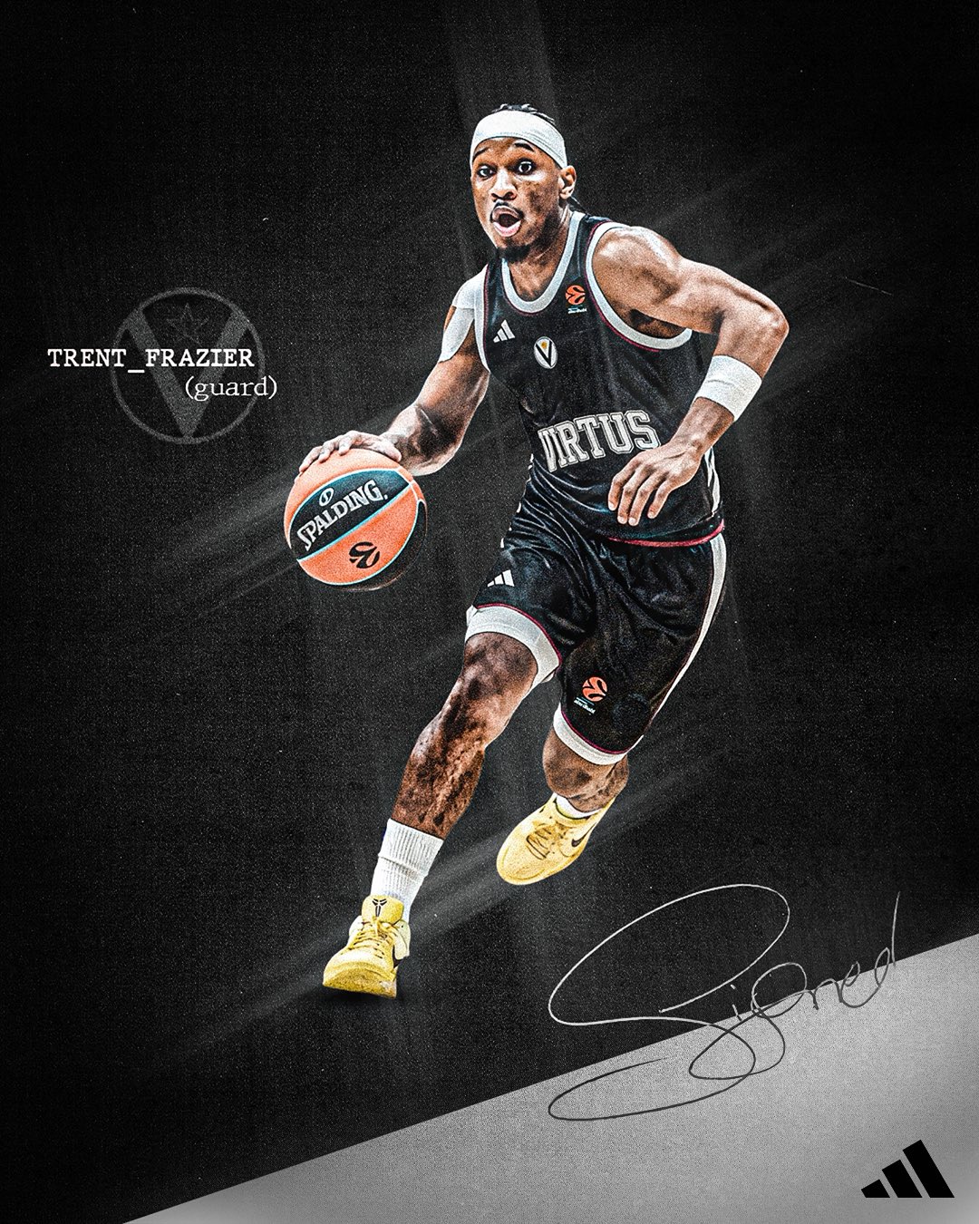 Trent Frazier firma por la Virtus Bolonia