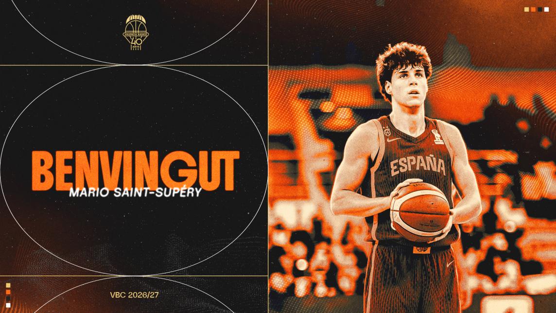 Mario Saint-Supéry, talento nacional para Valencia Basket
