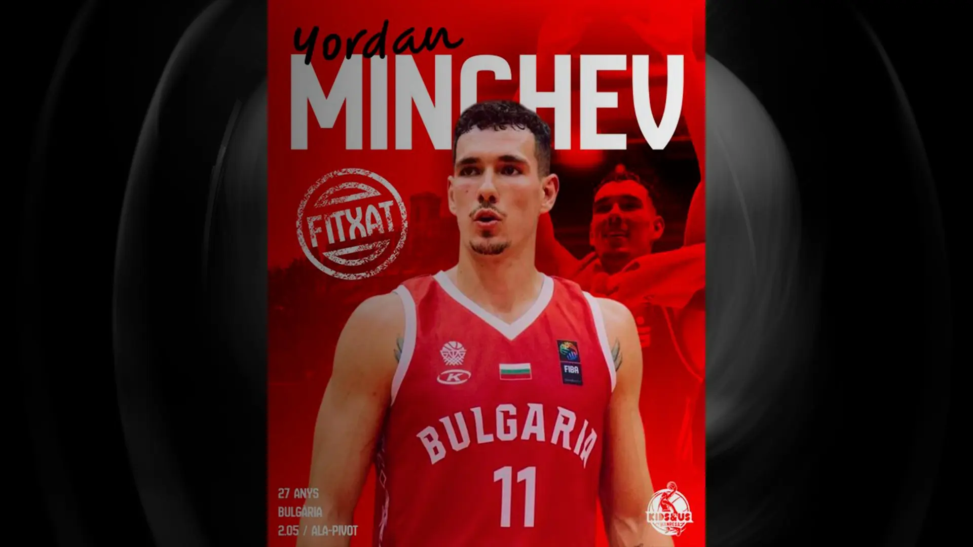 Kids&Us Manresa Signs Bulgarian Power Forward Yordan Minchev