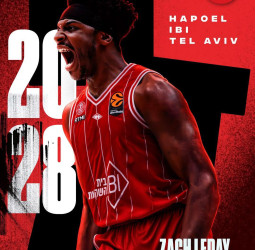 Zach LeDay refuerza el ambicioso proyecto del Hapoel Tel Aviv