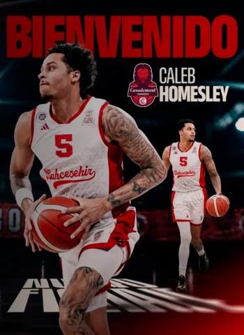 Caleb Homesley, talento exterior al servicio de Casademont Zaragoza