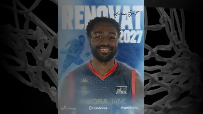 Aaron Best y MoraBanc Andorra alargan su vinculación