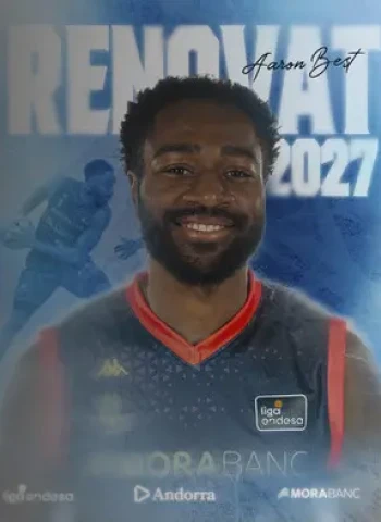Aaron Best y MoraBanc Andorra alargan su vinculación