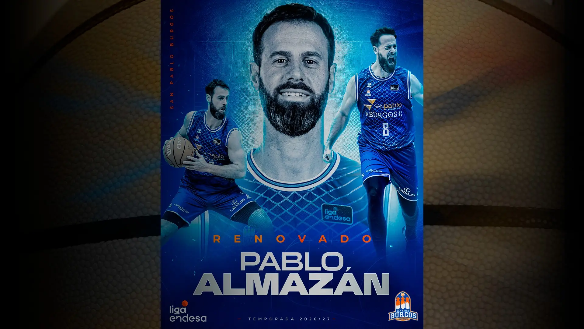 Pablo Almazán continuará capitaneando a Recoletas Salud San Pablo Burgos