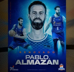Pablo Almazán continuará capitaneando a Recoletas Salud San Pablo Burgos