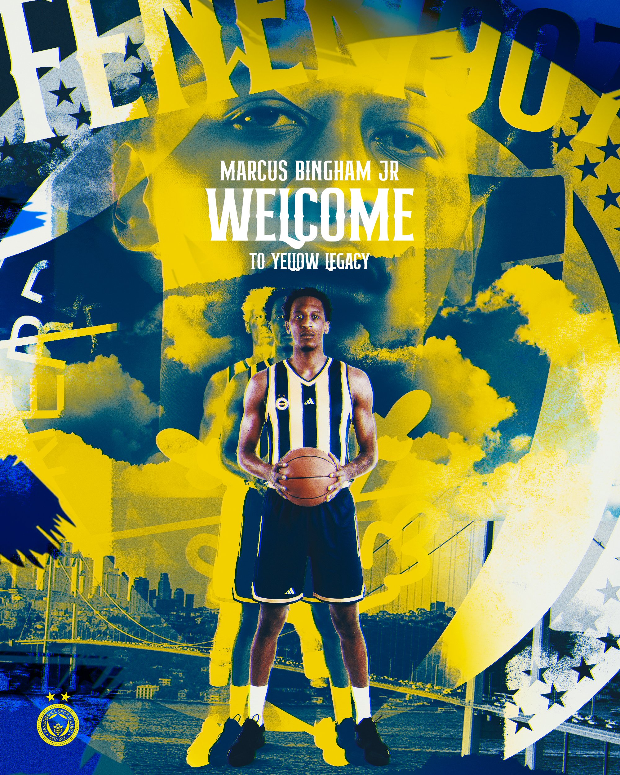 Marcus Bingham Signs with Fenerbahce After Standout Season at UNICS Kazan