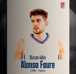 Alonso Faure, fuerza interior para el Monbus Obradoiro