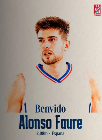 Alonso Faure, fuerza interior para el Monbus Obradoiro