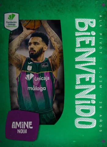 Amine Noua, versatilidad para el Unicaja