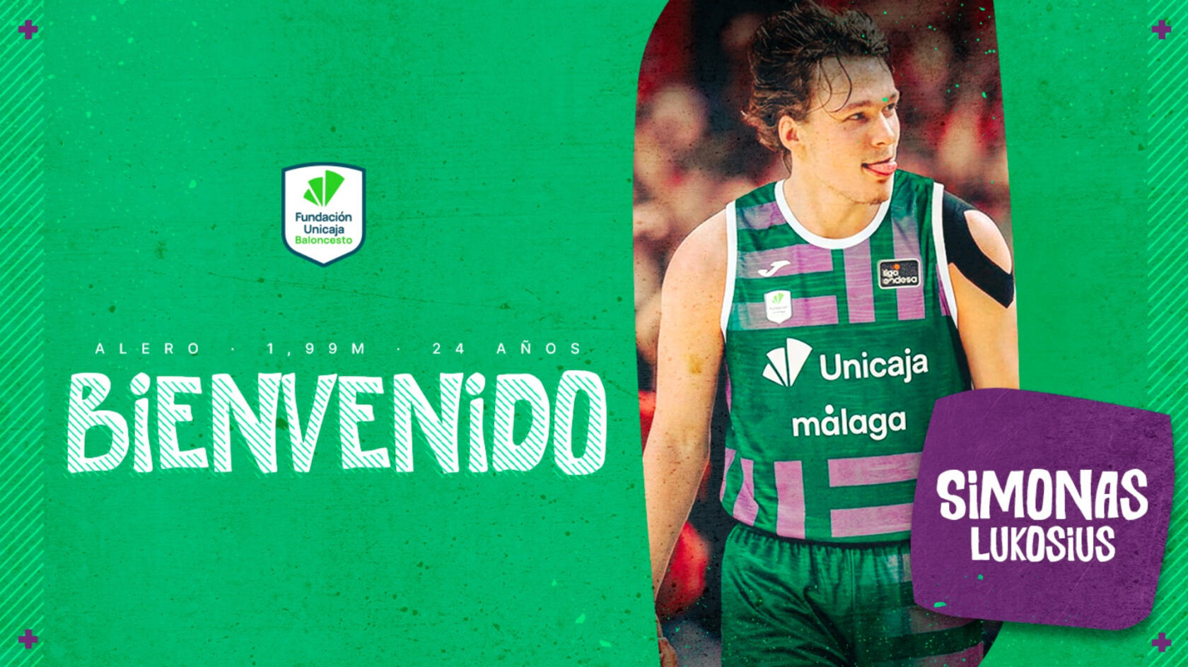 Official: Simonas Lukosius to Join Unicaja on Loan