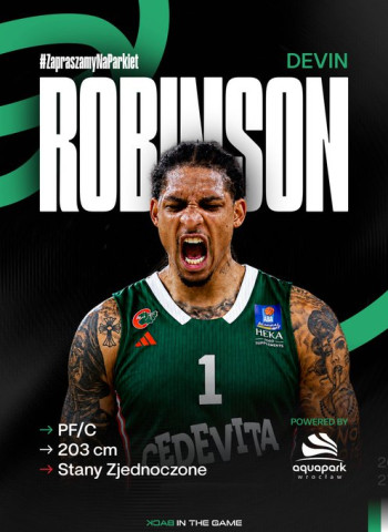 Devin Robinson deja España y firma por el Śląsk Wrocław tras su gran año en Zaragoza
