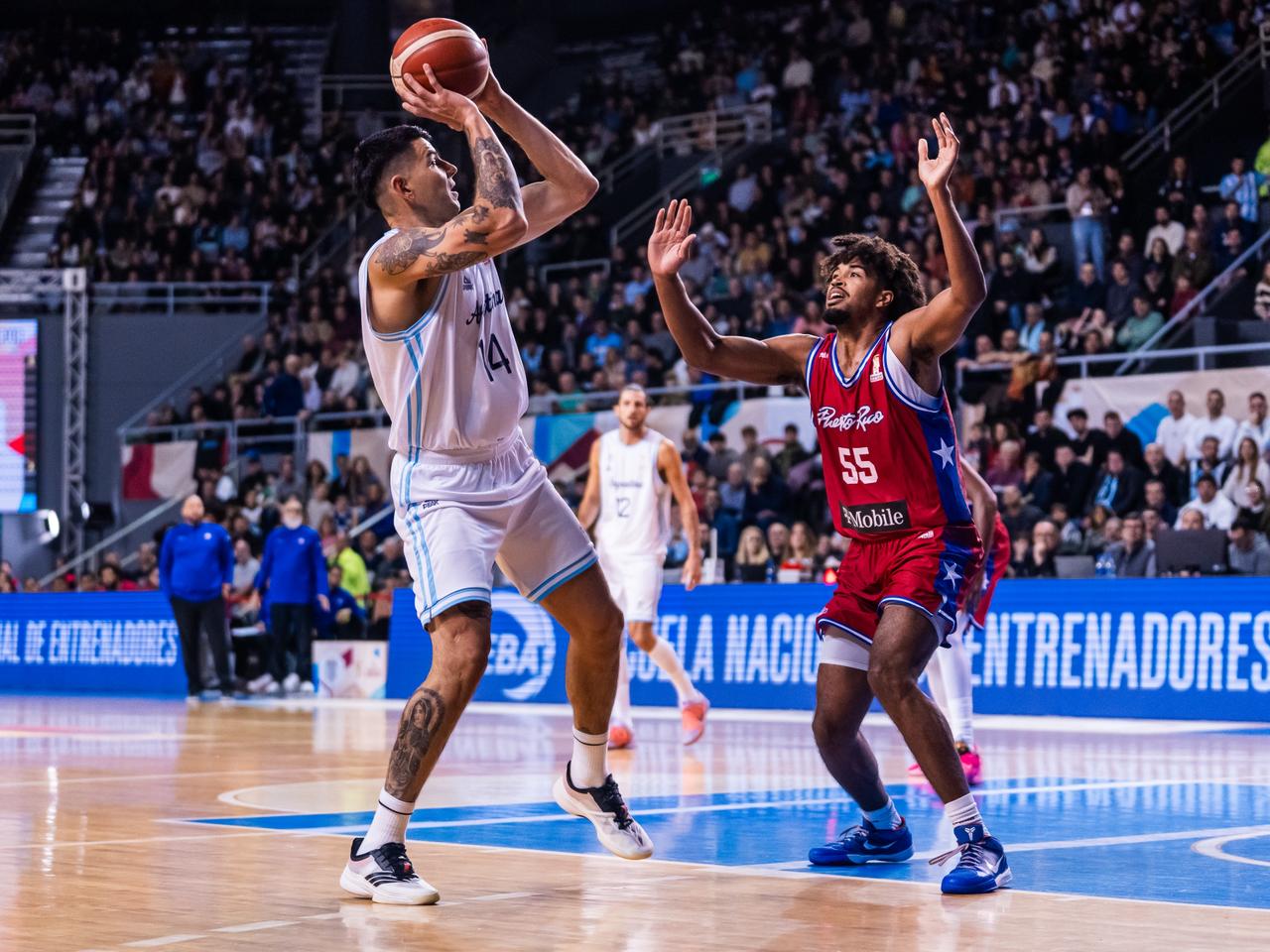 Argentina derrotó a Puerto Rico por 89 a 75 en Mar del Plata