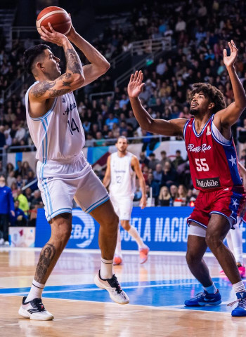 Argentina derrotó a Puerto Rico por 89 a 75 en Mar del Plata