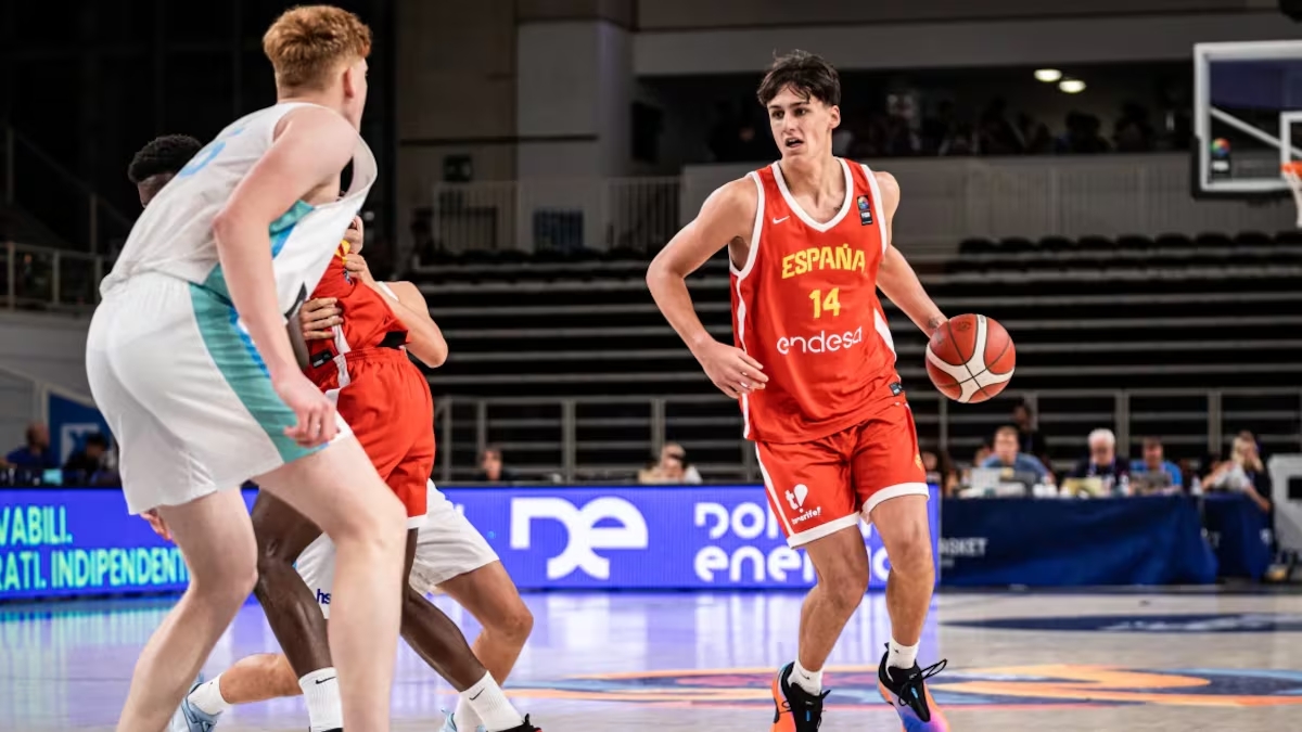 Diego Niebla's 32 Points Not Enough as Spain Falls Short of U18 Euros Final