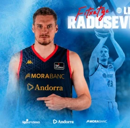 Leon Radosevic aportará experiencia al juego interior del MoraBanc Andorra