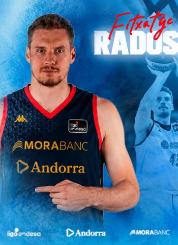 Leon Radosevic aportará experiencia al juego interior del MoraBanc Andorra