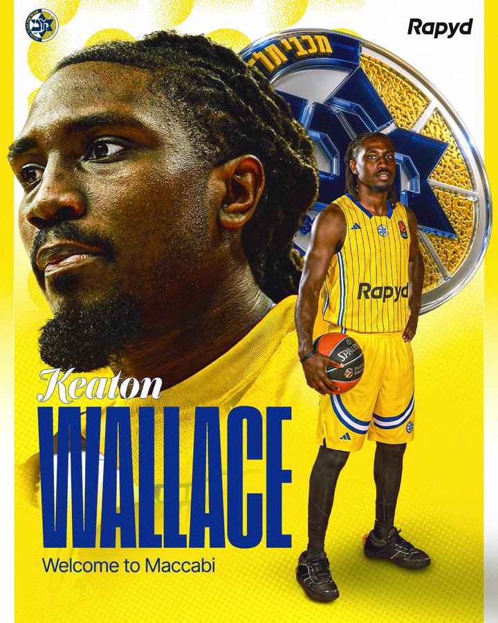 Maccabi Tel Aviv ficha a Keaton Wallace por dos temporadas