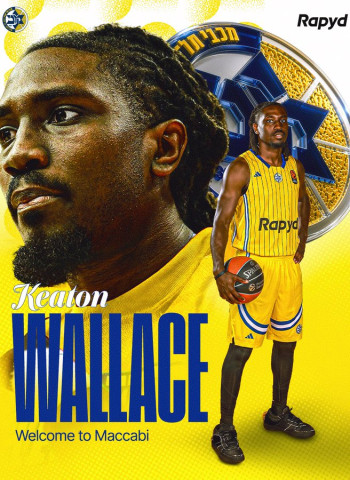 Maccabi Tel Aviv ficha a Keaton Wallace por dos temporadas
