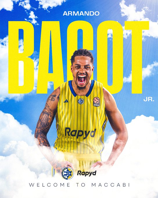 Maccabi firma a Armando Bacot por dos temporadas