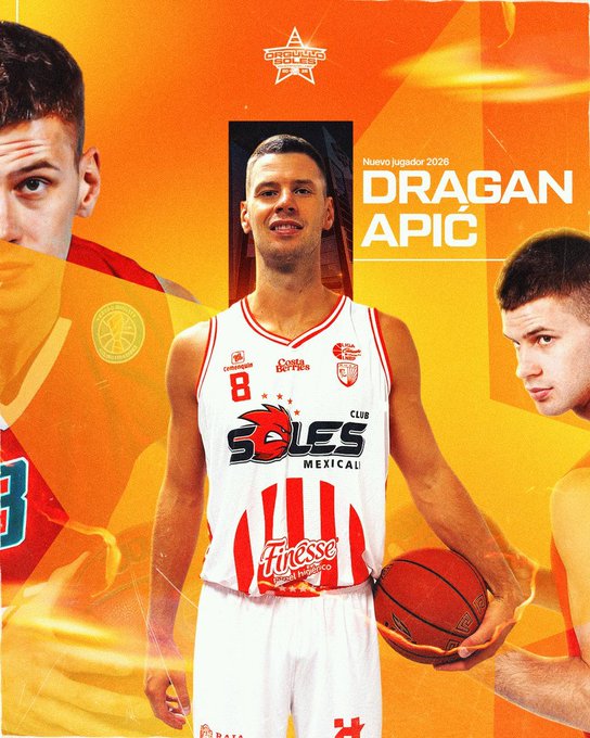 Apic ficha por los Soles de Mexicali y cambia la ACB por México