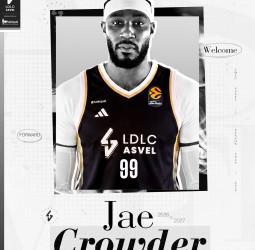 Jae Crowder cruza el charco a los 36 años y firma por el ASVEL