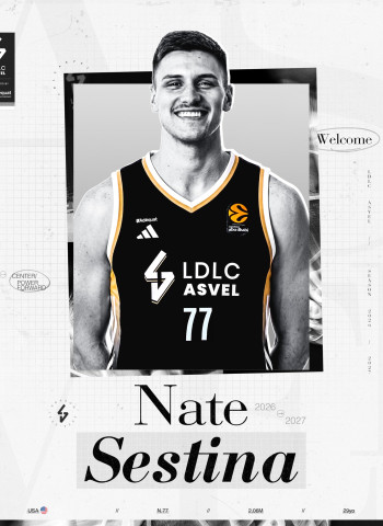 El ASVEL ficha a Nate Sestina, ex del Valencia Basket, por una temporada