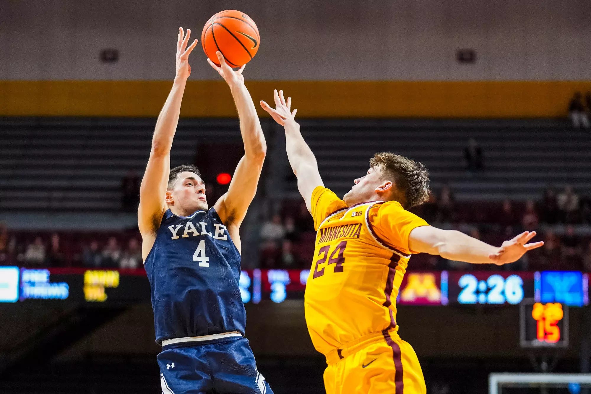 Olympiacos Eyes John Poulakidas, Yale Sharpshooter Who Could Fill Greek Quota