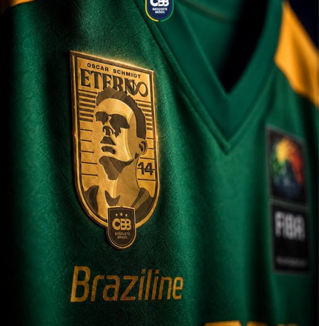 Brasil jugará las ventanas FIBA con un parche en memoria de Oscar Schmidtfi