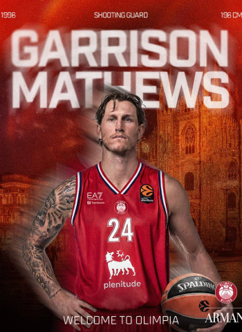La Olimpia Milán ficha a Garrison Mathews, un 38% de por vida desde el triple