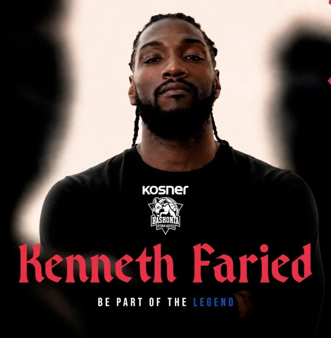 Kenneth Faried, nueva pieza para el juego interior de Kosner Baskonia