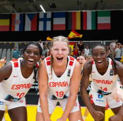 España gana y está en la final del Eurobasket U18, 79-56