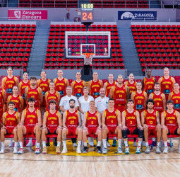 Las dos Selecciones Absolutas, más unidas que nunca en Zaragoza