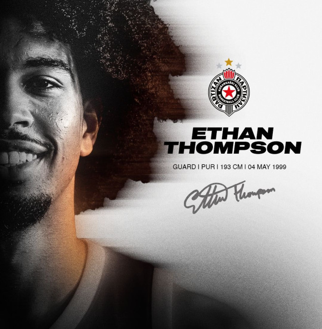 Ethan Thompson firma dos temporadas con el Partizan