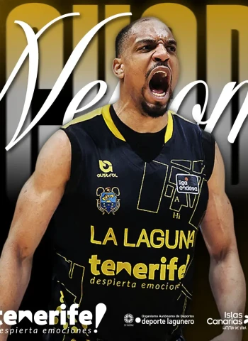 Vince Hunter, contundencia interior para La Laguna Tenerife
