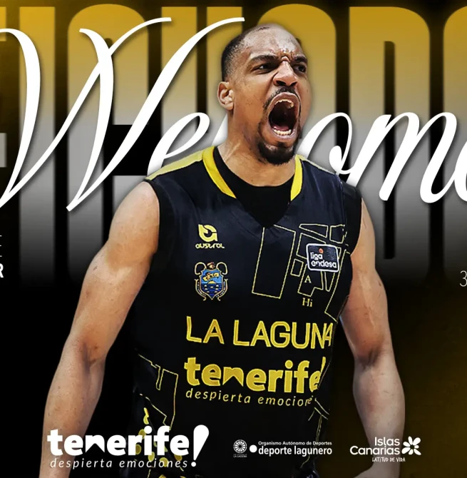 Vince Hunter, contundencia interior para La Laguna Tenerife