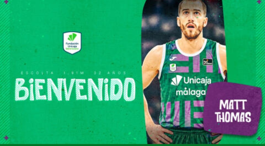 Matt Thomas, refuerzo para el perímetro malagueño