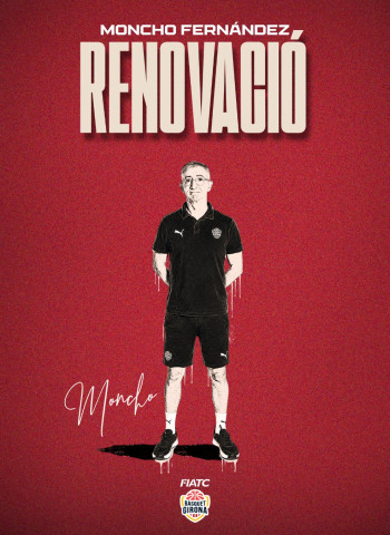 Moncho Fernández renueva con el FIATC Girona hasta el 2028