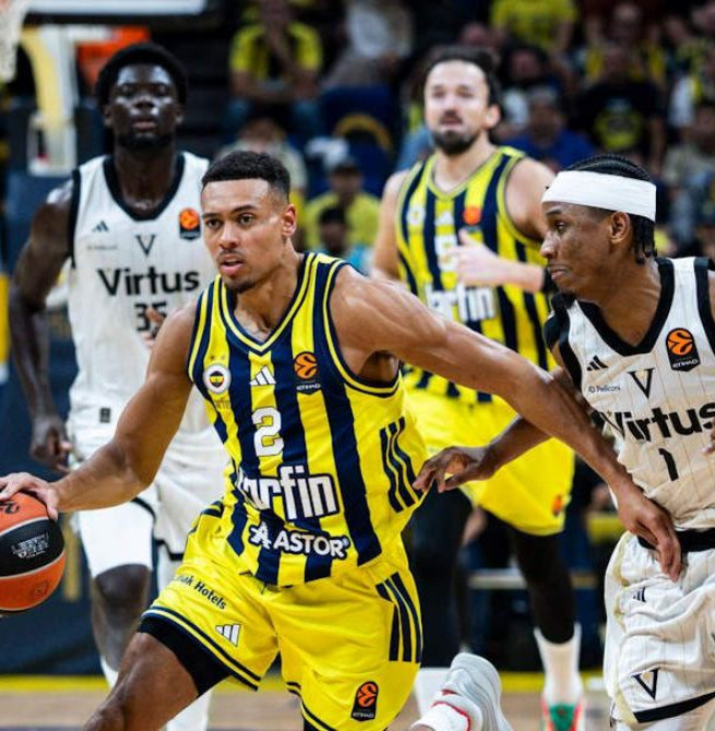 El Fenerbahce rompe el partido en los últimos seis minutos y supera a la Virtus (78-68)