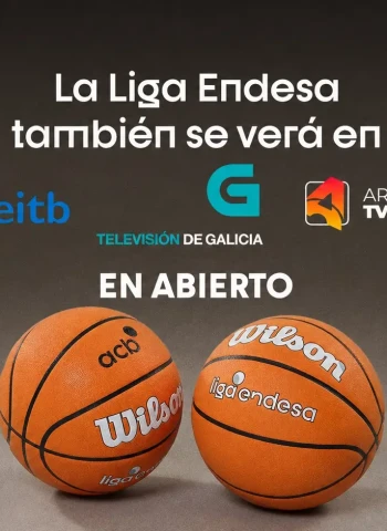 La Liga Endesa amplía su alcance y se verá también en abierto en TVG, Aragón TV y EITB
