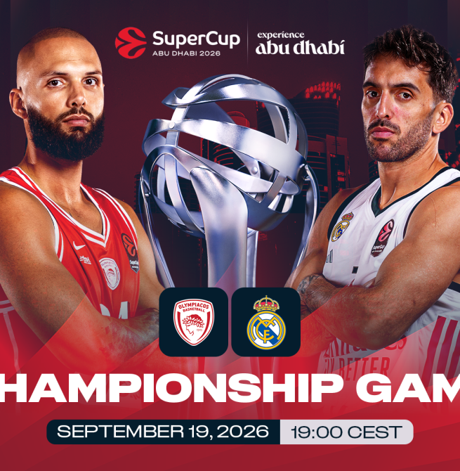 Olympiacos vs. Real Madrid: la revancha de Atenas decide la primera SuperCup de la EuroLeague
