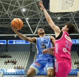 El Breogán se presenta en Lugo con victoria ante el Mega (99-90) y llega invicto a la Copa Galicia