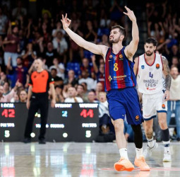 El Barça se estrena en Euroliga con un sufrido triunfo ante Efes (89-82)