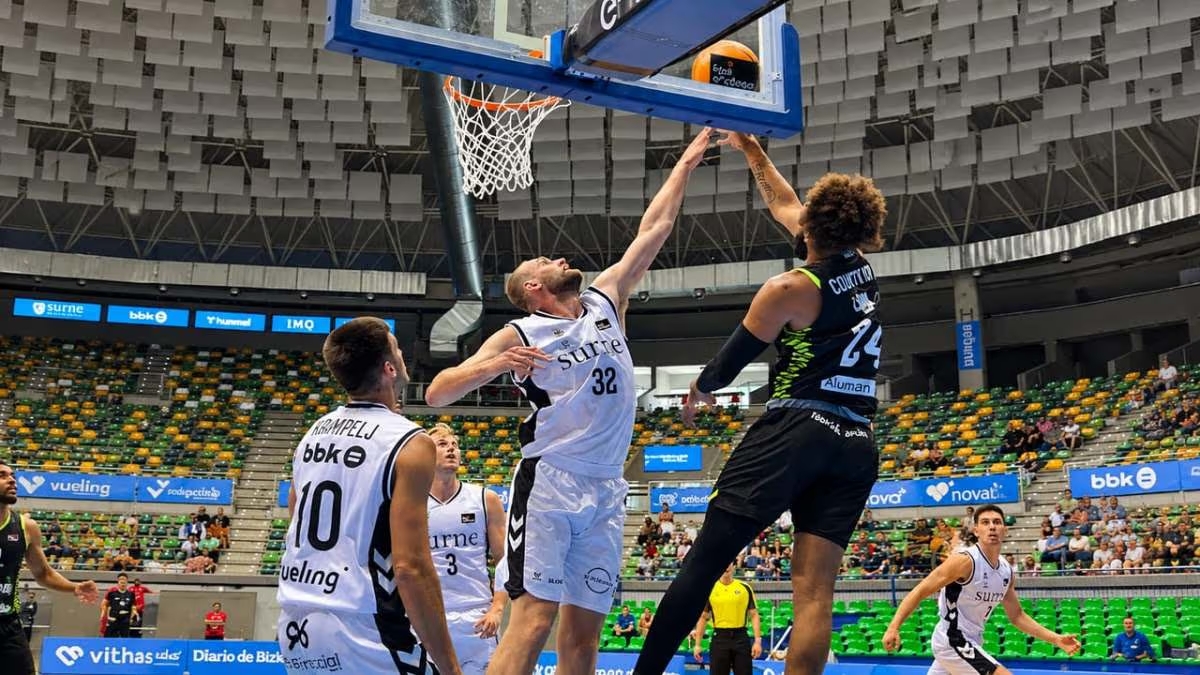 El Bilbao remonta y se lleva el Torneo Coliseum ante el Leyma Coruña (90-96)